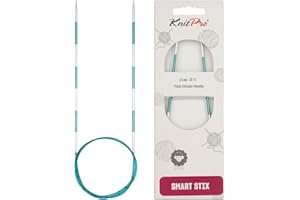 KnitPro Smartstix - Agujas circulares fijas de 80 cm, 2,50 mm