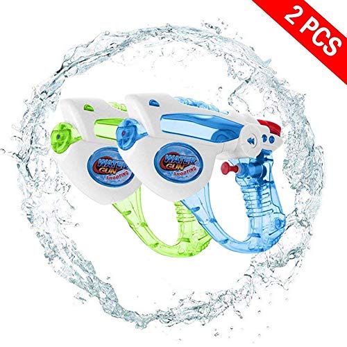 Gamtec 2 Pack Water Blaster Super Water Gun Soaker Squirt 200CC capacità di umidità Party e attività all'Aria Aperta Water Fun Blaster per Bambini, Water War (Random 2PCS)