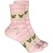 Produktbild cosey - bunte Socken in Bär Design pink (33 – 40) - 2 Paar