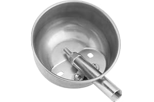 SHEENS Automatischer Wassernapf für Nutztiere - Edelstahl-Wasserspender für Schweine, Schafe, Kleinpferde, Rinder und andere Nutztiere