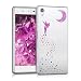Produktbild kwmobile Hülle für Sony Xperia Z5 - TPU Silikon Backcover Case Handy Schutzhülle - Cover klar Fee Design Pink Violett Transparent