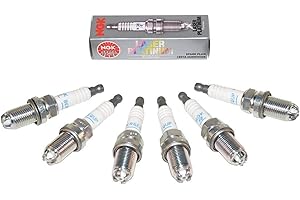 NGK BMW Spark Plugs, Plug Set Laser Platinum OEM 3199 (6pcs) by