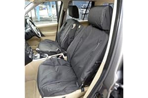 UK CUSTOM COVERS CUSTOM DESIGNS FOR ULTIMATE PROTECTION UK Custom Covers Fits Land Rover Freelander 2 (2006-2015) Front Seat Covers (Black) - SC108B
