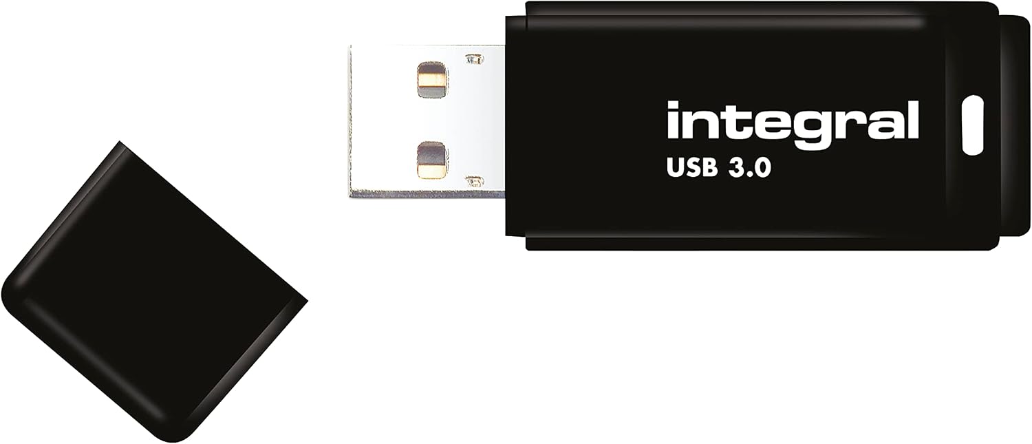 Integral 256GB Black USB 3.0 Gen 1 Super Speed Fast Memory Flash Drive