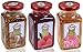 Seyidoglu Dry Fig, Raspberry and Rose Jams, 380 Grams, Set of 3 RS.693.00