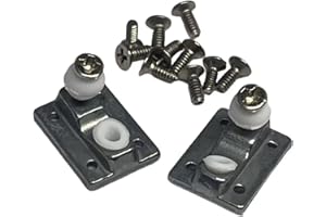 LEEFAI Plaque de base argentée v2 pour trucks de touche Pro G4 - Convient aux camions et autres marques de touche (inversé)