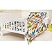 Ready Steady Bed Children's Junior Cot Bed Size Born Free Print Duvet Cover Set. Size: 120cm x 150cm