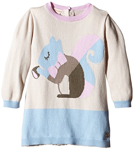 Brums Girls 153Beim Dress, beige (307 sabbia), size 6M (68 cm)