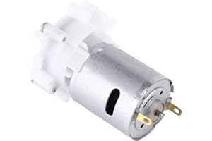 VIKYE DC 3-12V Mini bomba de engranaje autocebante, 3V ~ 12VDC Herramienta de Bombeo de Agua Utilizada para Acuarios, Bonsais, Jardín de Rocas, Refrigeración por Agua para Laptop con Motor RS-360SH