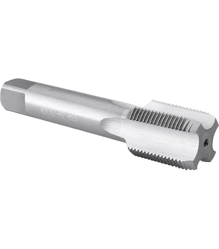 Ruko Maschinengewindebohrer M6 – DIN 371 HSS, Form B, Für Durchgangsgewinde, Verstärkter Schaft