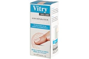 HUILES ET BIEN-ÊTRE Vitry Riparatore Unghie 10 ml - Trattamento Riparatore Unghie - Rafforzamento delle Unghie Deboli - Goccia - 1 ml