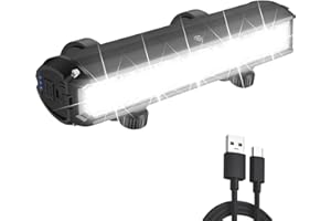 WIAZUQS Bike Lights Front Rechargeable, 8000mAh Super Bright 3250 Lumens Bicycle Lights, IPX5 Waterproof Front Bike Light for Road/MTB with 4 Lighting Modes