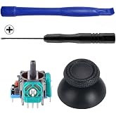 Ps5 Analog Motor Ve Topuz 1+1 Tornavida Ayırıcı Set Playstation 5 Kol Tamir Seti Yedek Par&ccedil;a