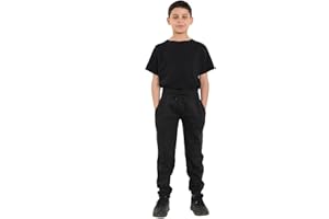 reshmena® Kids Boys Girls Children’s School Joggers Pants Sports Fleece PE Joggers Trouser Jogging Tracksuit Kids Sport Gym wear Casual Trouser