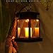 Produktbild Wokee Solar Laterne, Klassisches Solar-LED-Kerzen-Licht im Freien hängenden rauchlose Laternen-Lampe Warmes Weiß Solarlampe für Außen Gartendeko Solar