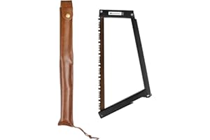 IRFORA Folding Saw Camping Survival Collapsible Bow Saw for Both Dry and Wet Wood Tree Cutting High Manganese Steel Blade Lightweight Aluminum Nylon Body
