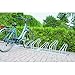 Produktbild EUROKRAFT Fahrradständer - Edelstahl, Radeinstellung einseitig - 2 Stellplätze - Bügelparker Einzelständer Radständer