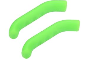 Alomejor 2 Pezzi Manicotto del Frenata Copertura di Leva del Freno per Bicicletta Custodia Protezione in Silicone per Impugnatura 5 Colori (Verde)