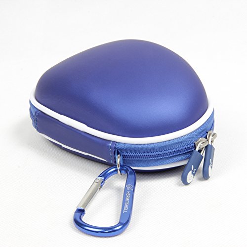 Hermitshell Travel Hart EVA Lagerung Tasche Schutz hülle Etui Tragetasche Beutel Compact Größen und karabiner für Logitech Mouse Maus MX Farbe: Blau Größe: MX Master - 4