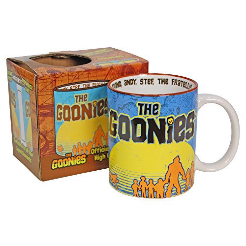 The Goonies Cast Mug. Cool Retro Movie cup - gift boxed