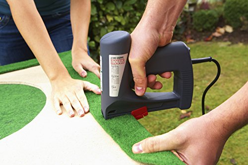 Novus Elektrotacker J – 105 allrounder, Unterlademechanik mit Sicherheitsentriegelung, Für Feindrahtklammern und Flachdrahtklammern bis 14 mm Länge und Nägel von 16 mm Länge, 031-0333 - 6