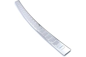 teileplus24 AL230 Aluminium Ladekantenschutz kompatibel mit Volkswagen Skoda Kodiaq 2 12/2023-, Farbe:Silber