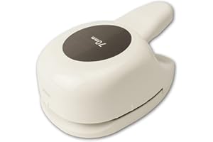 ARTOZ Perforatrice – Cerchio rotondo diametro 7,0 cm – Perforatrice per carta fai da te, per etichette, decorazioni da tavolo, adatta da 140 g/m² a 250 g/m²