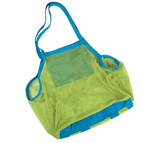 ANKKO Kinder wasserdichte Strand Tasche Sand Weg Mesh Strandtasche Shopper 45 * 45cm - 2