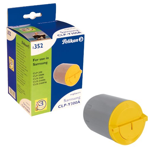 Pelikan Toner-Kit 1352TKy ersetzt Samsung CLP-Y300A, Gelb, 1000 Seiten