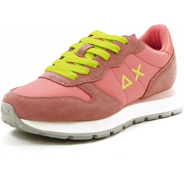 SUN68 uniseks-volwassene Ally Solid NylonSneaker