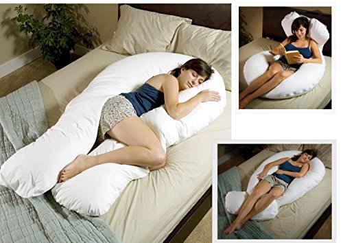 Jumbo XXL Seitenschläferkissen Schwangerschaftskissen Lagerungskissen Kuschelkissen - 5