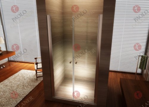 98cm – Verstellbereich von 96-100 cm, HÖHE: 185 cm, Duschtür aus 6mm Sicherheitsglas mit Nanobeschichtung, EINFÜHRUNGSPREIS - 3
