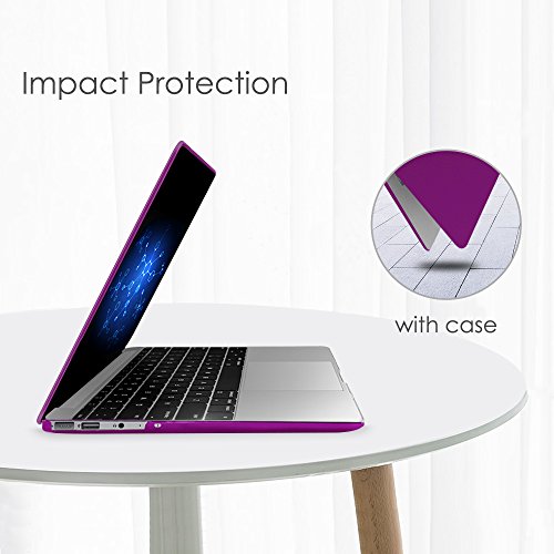 Fintie H  lle f  r MacBook Air 13 - Ultrad  nne Hochwertige Matt Gummierte Hartschale Tasche Schutzh  lle Snap Case f  r Apple MacBook Air 13 3 Zoll  