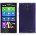 Produktbild PhoneNatic Case für Nokia X / X+ Hülle Silikon lila transparent + 2 Schutzfolien