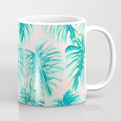 Paradise Palms Blush Mugs Funny Mugs Coffee Mugs Tropical Friends Sarcasm Coffee Mug Office Coffee Cup Motivational Mug Gift Unique Cup for Dad 11 OZ Novelty Mug Both Sides