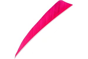 WEREWOLVES Plumes de flèche 3 "4" 5 "Plume de Dinde Flèche Exploration de Plumes Peltate Aile Droite Ailettes Naturelles pour flèches DIY