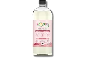 Koparo Natural Disinfectant Floor Cleaner Liquid 1000ml Jasmine Fragrance Tile & Marble Cleaner Eco-friendly & Non-Toxic Skin Safe, Baby Safe & Pet Friendly