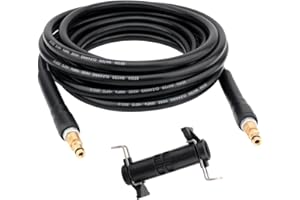 CICONY Tubo di ricambio per rondella ad alta pressione per tubo di pulizia ad alta pressione Karcher K2 K3 K4 K5 K6 K7, connettore rapido e rilascio