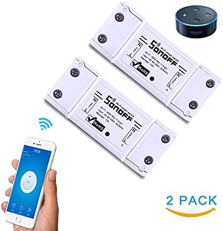 Sonoff Wireless Control Wifi Switch Automation Intelligent Power Socket DIY Smart Home Work with Amazon Echo Alexa Google Home support iOS Android