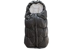 BAMBOOM Iglo Bimbo Sacco Invernale per passeggino TOG 4.5 Antracite