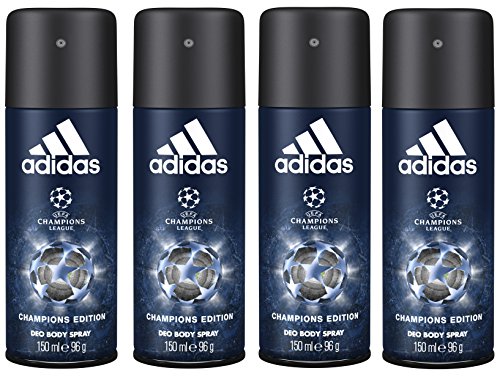 Adidas UEFA Champions League 4 Body Spray, 150 ml