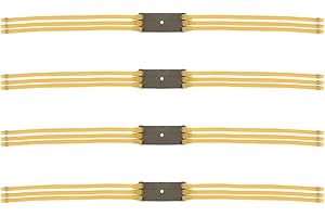 AOEVUIR 4 Pcs Elastici per Fionda Professionale da tiro Adulti e Caccia in Gomma Elastica Piatta Fionda per Bambini Fionda