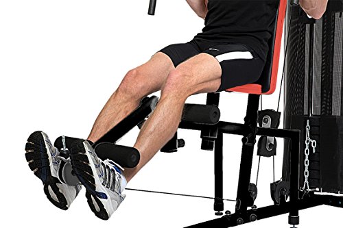 Christopeit Fitness-Station SP 10 de Luxe, Schwarz Rot - 7