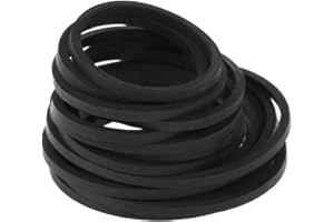 Yushu - 20 Stück Universal-Kassettenband-Maschinengürtel, sortiert, quadratischer Gummiriemen, für Recorder, CD- und DVD-Laufwerk, Kassettenband