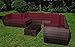 Produktbild Baidani Freedom Select Rattan Garten Lounge Garnitur, Braun, 310x310x64 cm