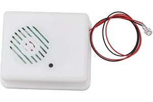 GLOGLOW Halloween-ljudspelare, ABS-material, Läskiga Ljudeffekter, Läskigt Ljud för Spökhusfest Inomhus och Utomhus, Kompakt Design