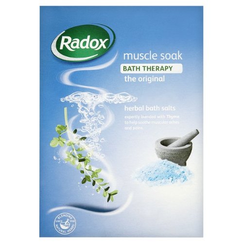 Radox Muscle Soak Bath Therapy The Original Herbal Bath Salts 6 x 400g