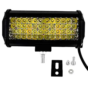 AllExtreme EX48LFL02 Universal 48 LED Light Flood Spot Combo Beam Light Multi-Purpose Warning Fog Lamp for Bike, Motorcycle and Cars (72W, White, 2Pcs)