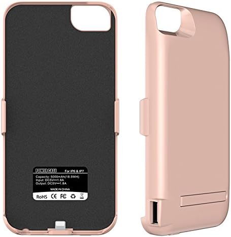 IPhone 7 6s 6 P4M 5000mah Charger case external battery pack powerbank