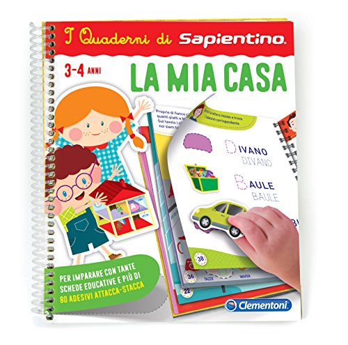 Preisvergleich Produktbild Clementoni 13299 – Die Hefte von sapientino Dinosaurier Mein Zuhause